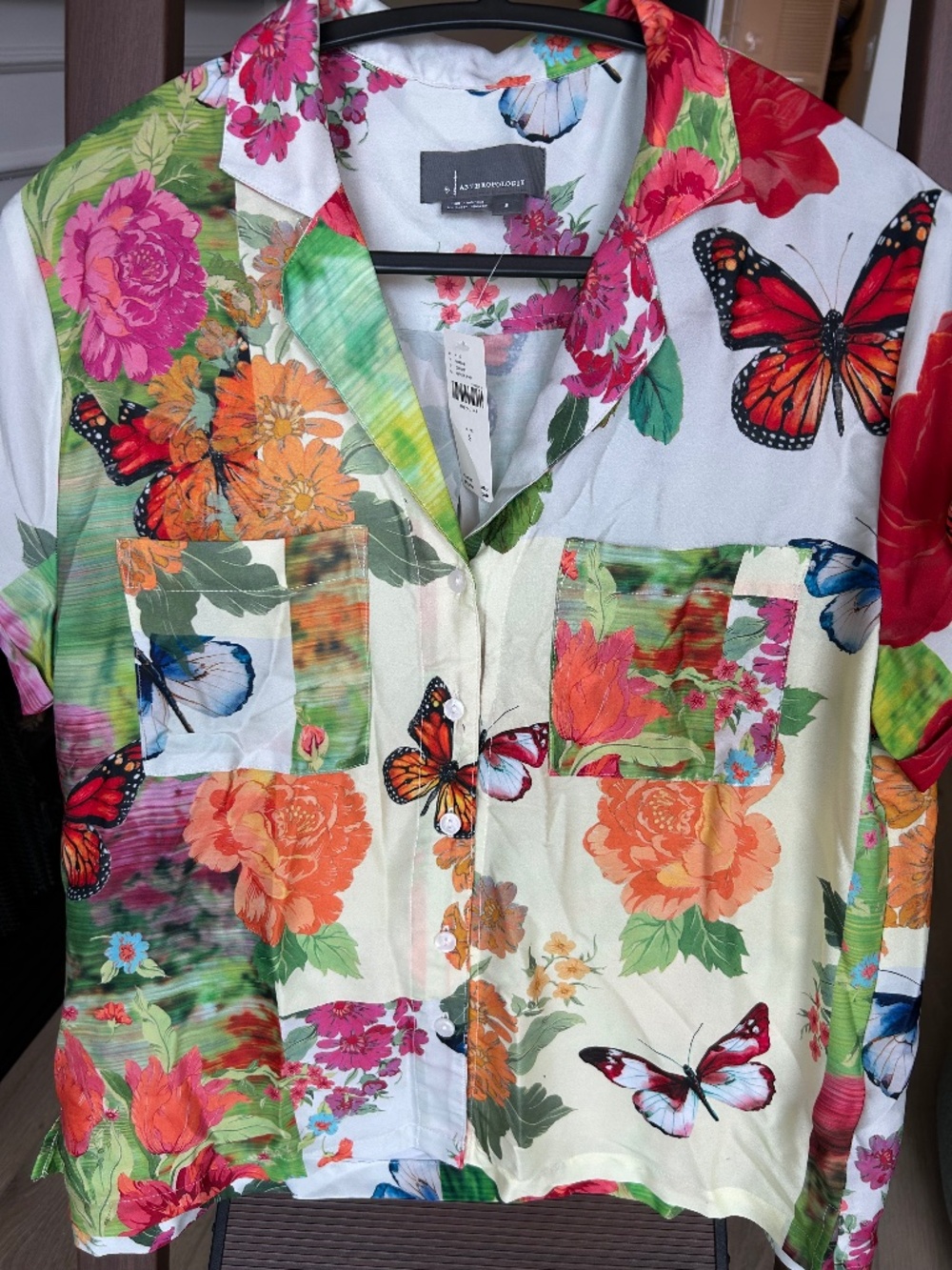 Anthropologie button down top
